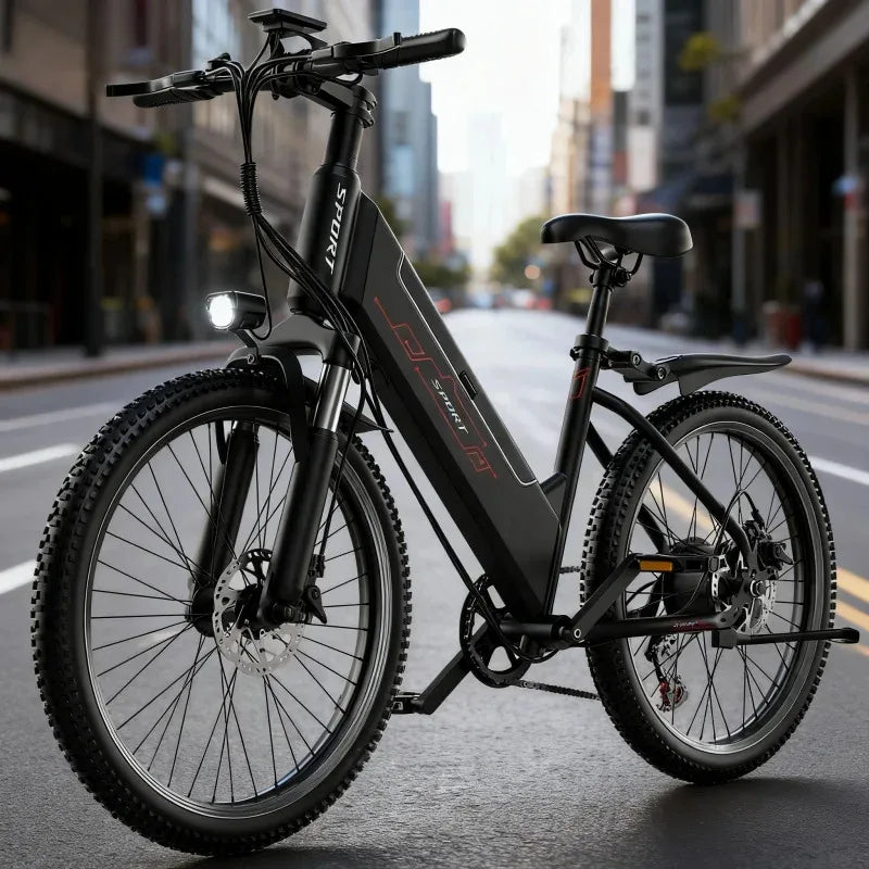 500W motor electric bicycle, 48V10AH efficient and safe battery, suitable for adults to travel around high-performance bicycles