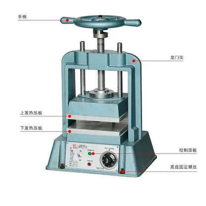 Jewelry Molding Machines Wax Mold Pressing Vulcanizing Vulcanizer Rubber Mold Mould Pressing Machine
