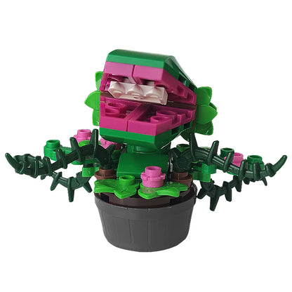Funbuild 1:8 Scale Horror Plant Building Blocks Set Educational Toy for Children Aged 5 to 7 Years Made of Plastic