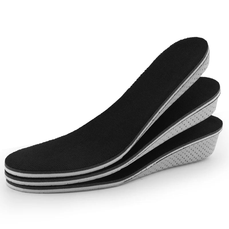 2022 Height Increase Insoles  Breathable Memory Foam Heel Lifting Inserts Shoe Lifts Shoe Pads Elevator Insoles for Unisex