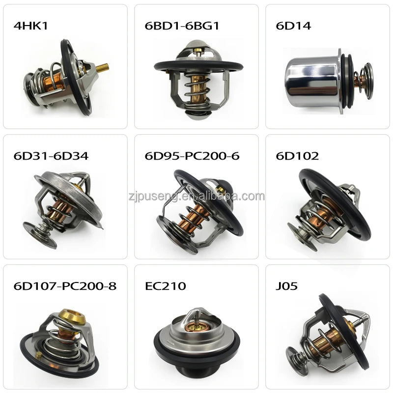 6732-61-1620 Excavator Thermostat 6D95 Engine Thermostat for Komatsu PC200-6