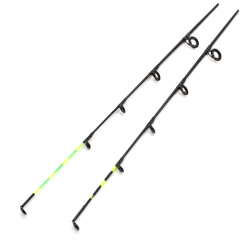 NEW 58cm Winter Ice Fishing Rods 2 tips Spinning Rod Carbon  Fiber Ice pole Ultra-light  Carp Fishing