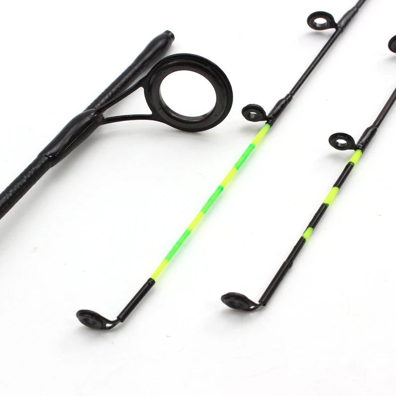 NEW 58cm Winter Ice Fishing Rods 2 tips Spinning Rod Carbon  Fiber Ice pole Ultra-light  Carp Fishing