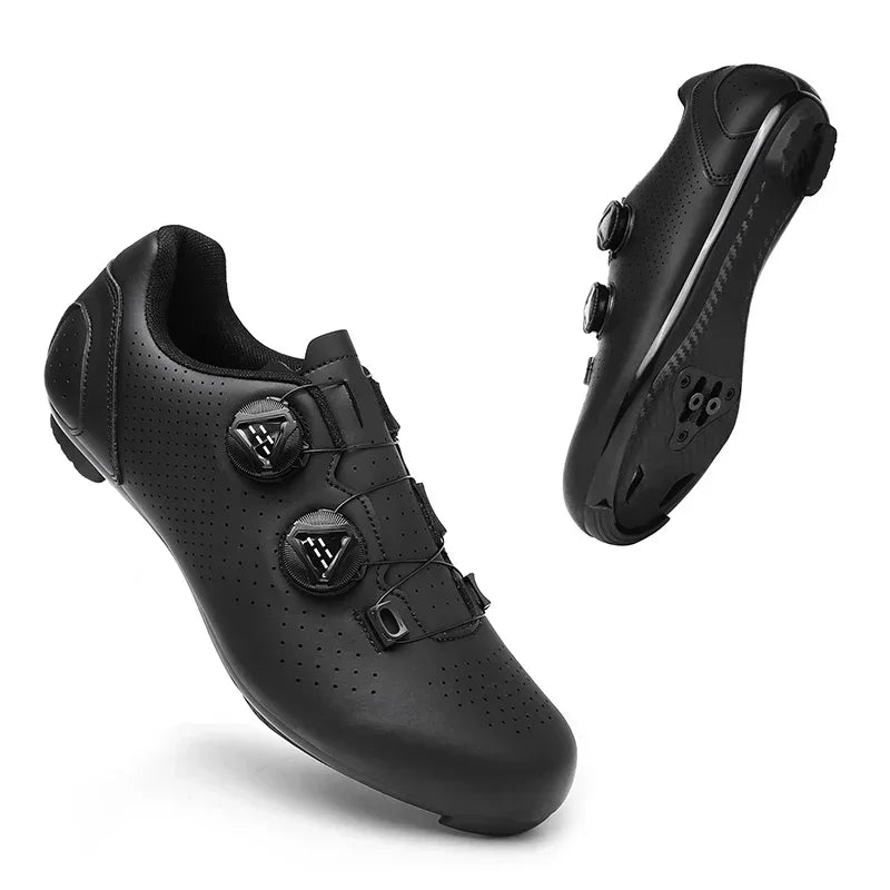 New Men's Cycling Sneakers, Unisex Road Cycling Shoes, Nonslip Mountain Bike Shoes, Racing, Outdoor, Women's Mountain Bike Shoes