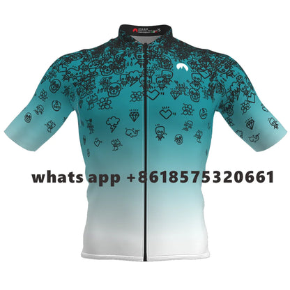 Slopline 2022 New No War Peace Summer Men Cycling Jersey Maillot Ciclismo Bicycle Clothing Short Sleeve Quick Dry Cycling Jersey