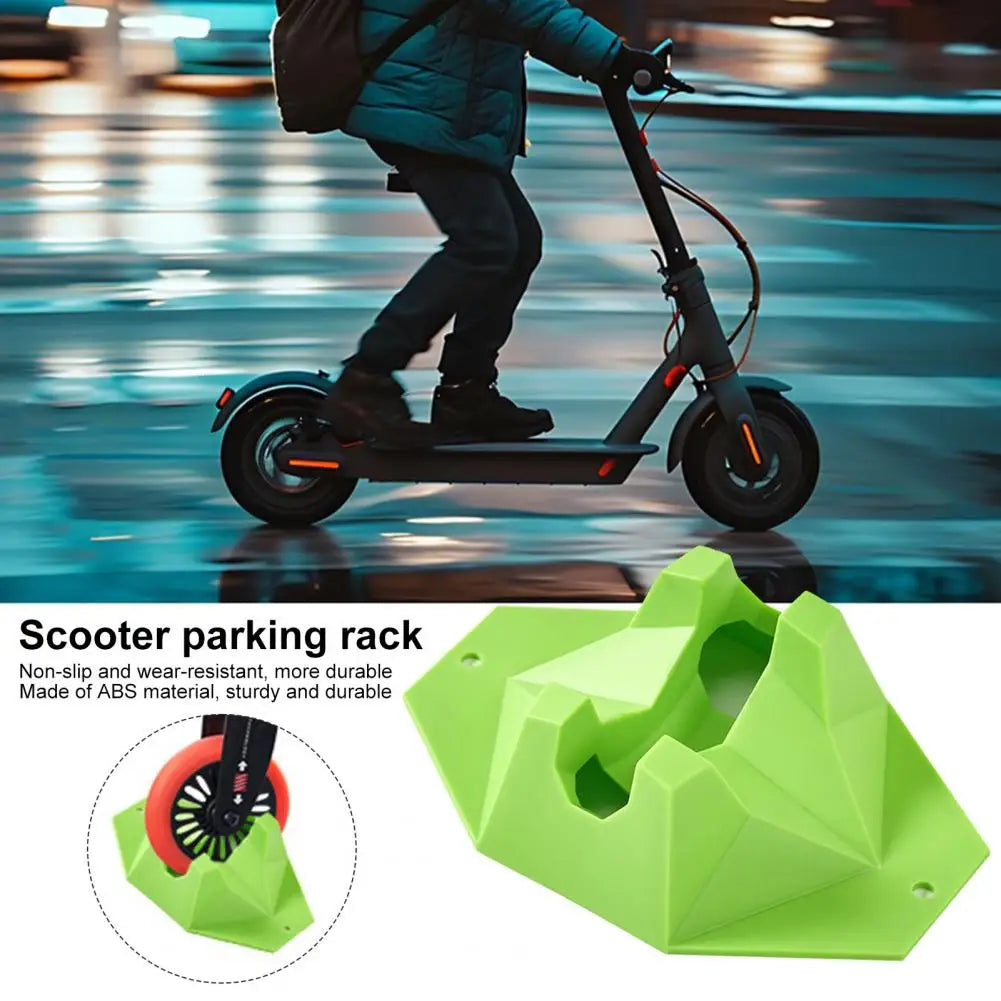 Scooter Stand Parking Support Kick Scooter Holder Anti-Slip Scooter Rack Floor Storage Accessories