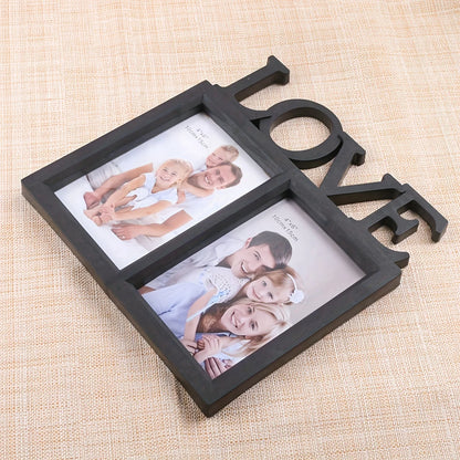 Cute Love Photo Frame Family Picture Frame Retro Photo Frame Christmas Halloween Thanksgiving Easter New Year's Gift