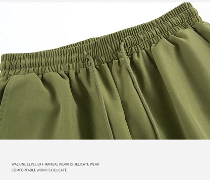 Women Cargo Pants Fashion Loose Comfortable Breathable Lightweight Multiple Pockets Cargo Long Pants Fitness Running Casual Pan