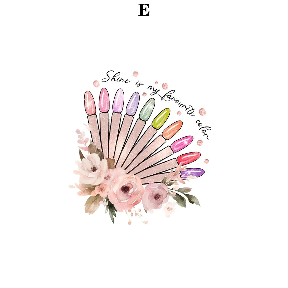 Beauty Salon Sign Manicure Poster Print Manicurist Gifts Nail Studio Wall Art Canvas Nordic Home Living Room Decor