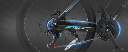 VARUN M26-2 Adult E-Mountain Bike 250W 48V13AH Urban commuting Electric Bicycle 27.5" Fat Tire E Bike