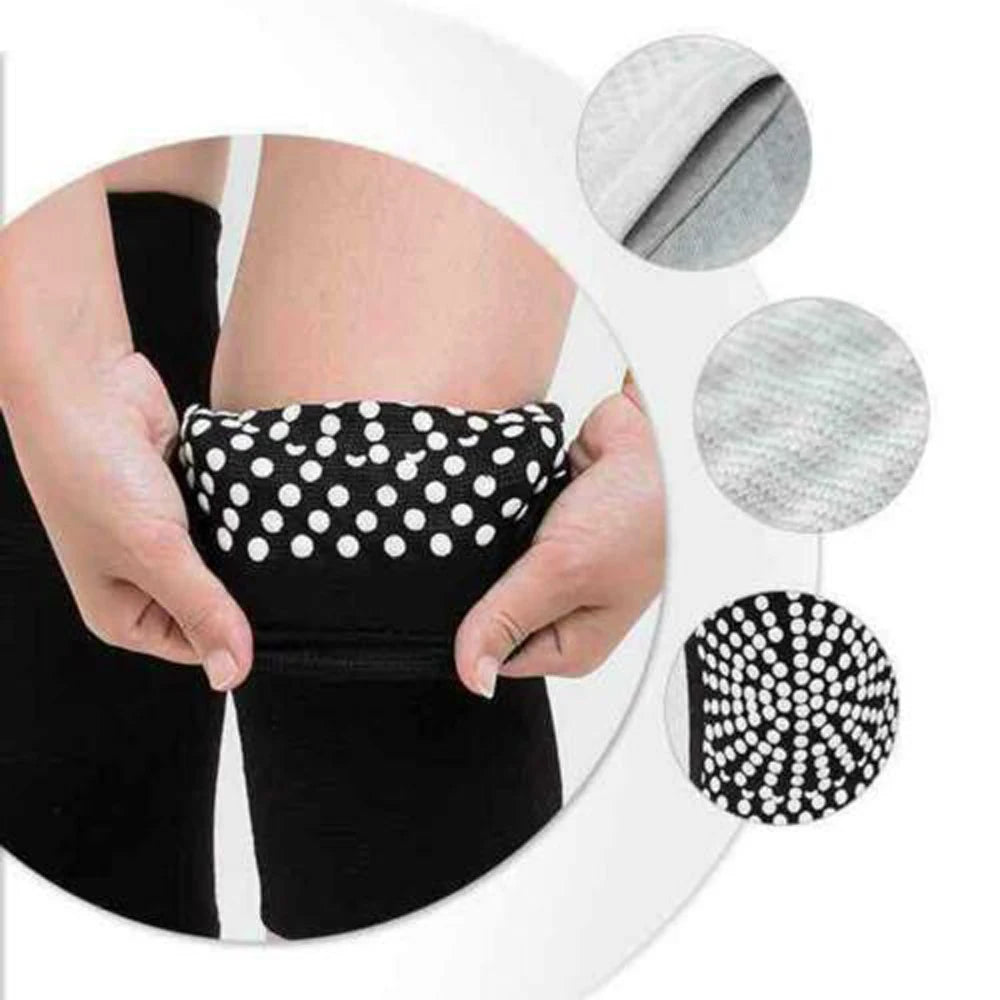 Tourmaline Pain Relief 2PCS Injury Recovery Knee Pads Warm Knee Brace Support Knee Pads Self Heating