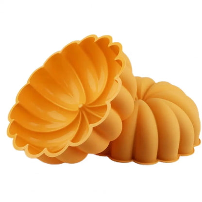 Home Use Baking Pan Non-stick Cake Mold Non-stick Halloween Pumpkin Cake Pan Food-grade Silicone Mold for Easy for Thanksgiving