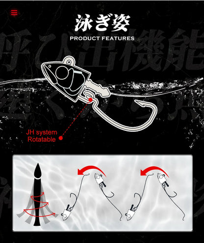 Hunthouse Black Minnow 110mm 40g Silicone Soft Fishing Lure Artificial Bait Fishing Tackle For Bass Pike Leurre Souple LW216