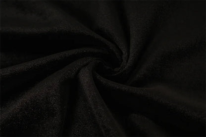 Party Velvet Dresses For Women Fashion Sexy Solid Full Sleeves Gloves V-Neck Hip Wrap Sheath Long Vestidos Robes Female Elegant