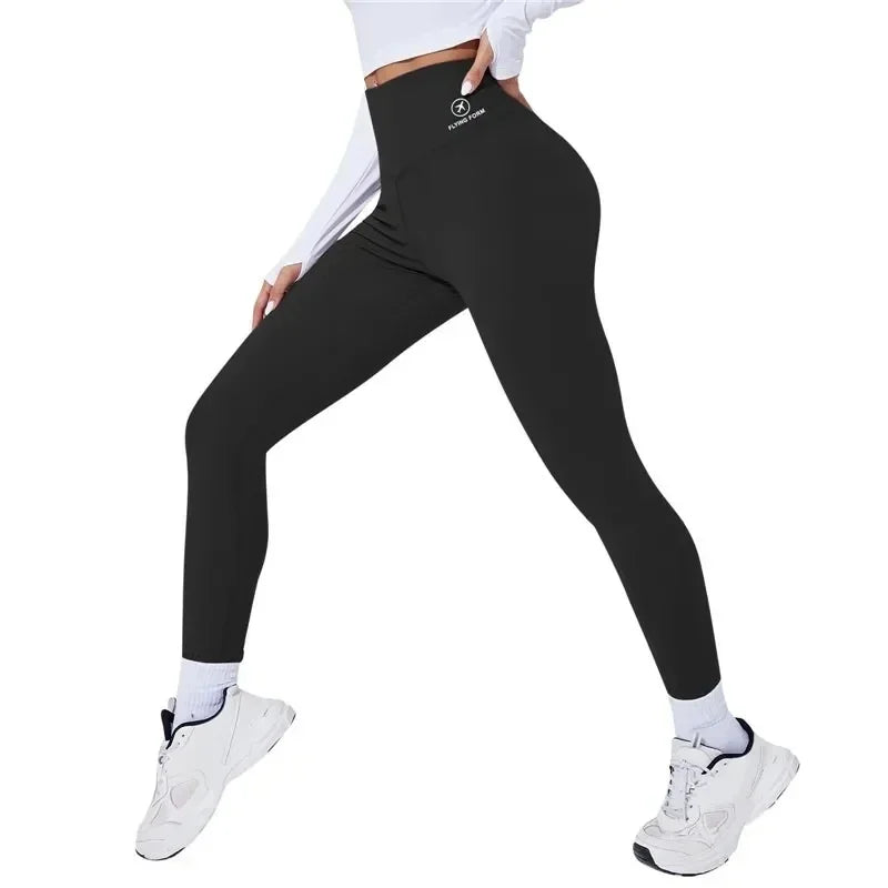 1pc Women High Waist Yoga Leggins Gym Sports Tights Woman Running Pants Sexy Butt Lifting Leggings Gym Fitness Push Up Leggins ﻿