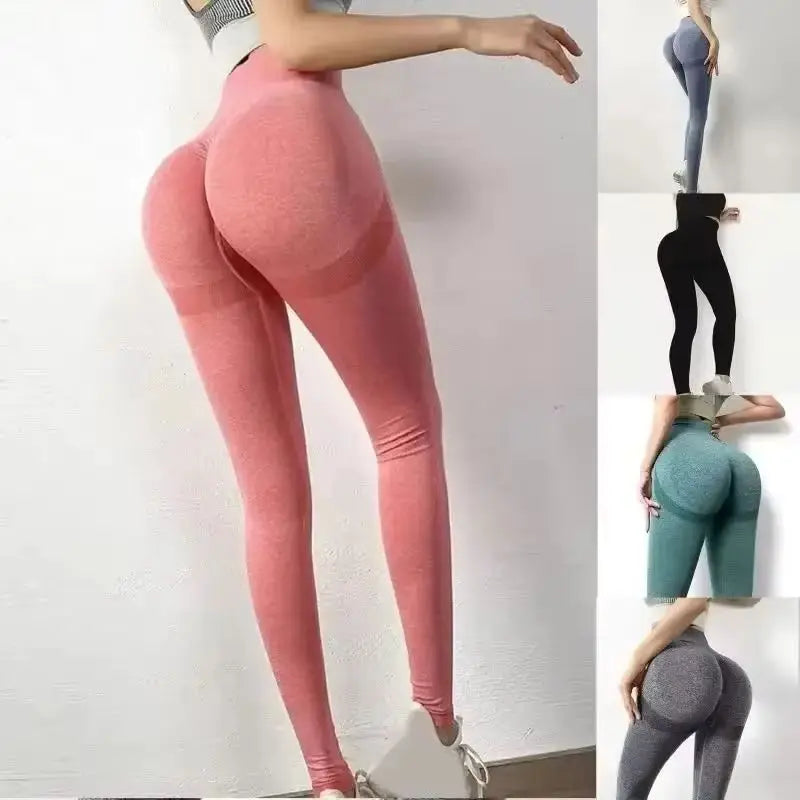 Women High Waist Leggings For Fitness Ladies Sexy Bubble Butt Gym Sports Workout Leggings Push Up Fitness Female Leggins