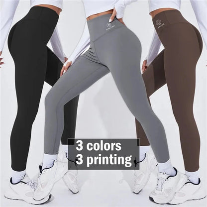1pc Women High Waist Yoga Leggins Gym Sports Tights Woman Running Pants Sexy Butt Lifting Leggings Gym Fitness Push Up Leggins ﻿