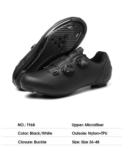 New Men's Cycling Sneakers, Unisex Road Cycling Shoes, Nonslip Mountain Bike Shoes, Racing, Outdoor, Women's Mountain Bike Shoes