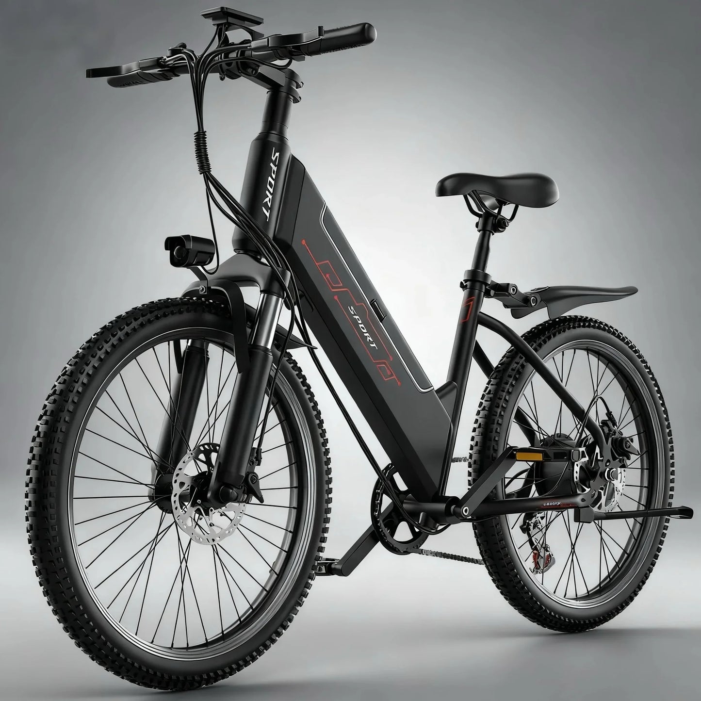 500W motor electric bicycle, 48V10AH efficient and safe battery, suitable for adults to travel around high-performance bicycles