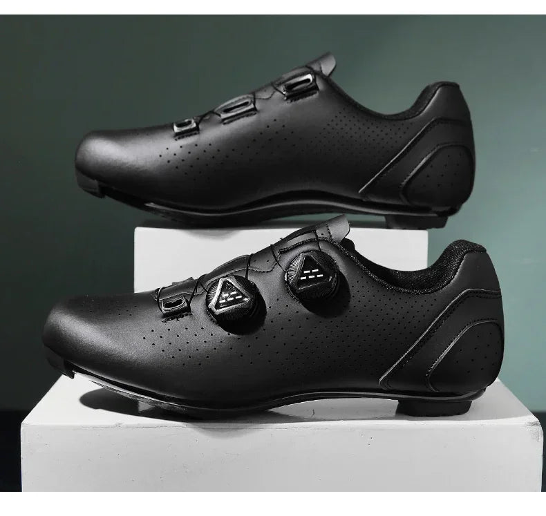 New Men's Cycling Sneakers, Unisex Road Cycling Shoes, Nonslip Mountain Bike Shoes, Racing, Outdoor, Women's Mountain Bike Shoes