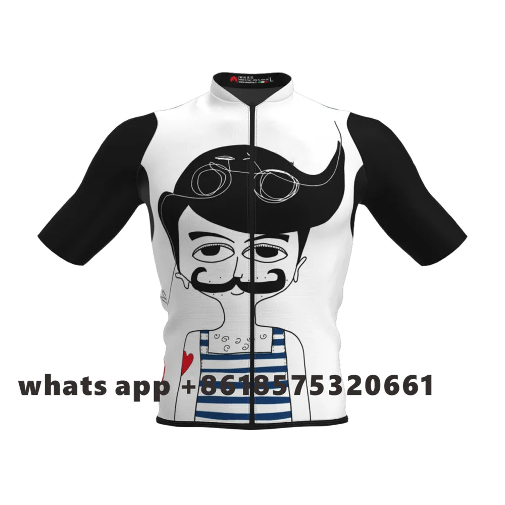 Slopline 2022 New No War Peace Summer Men Cycling Jersey Maillot Ciclismo Bicycle Clothing Short Sleeve Quick Dry Cycling Jersey