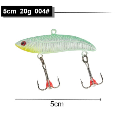 FTK 1PC Ice Fishing Lures 20g/35g Winter Bait Hard Lure Carp Fishing hooks Balancer for Fishing Baits Jigging