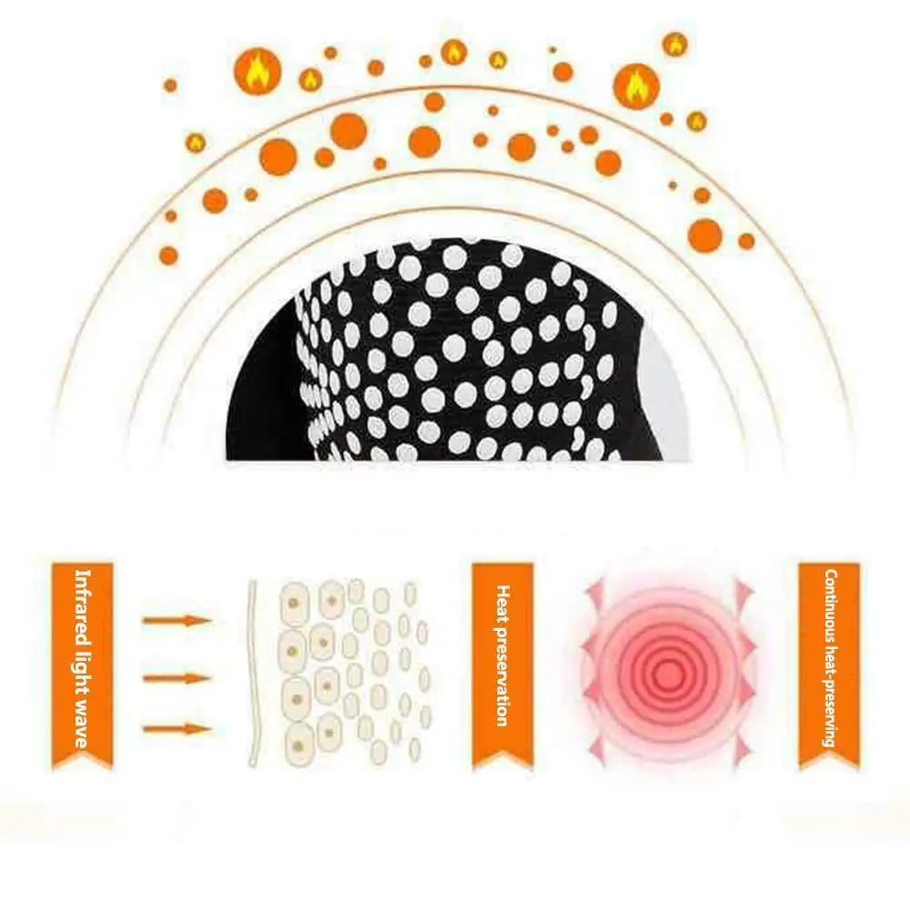 Tourmaline Pain Relief 2PCS Injury Recovery Knee Pads Warm Knee Brace Support Knee Pads Self Heating