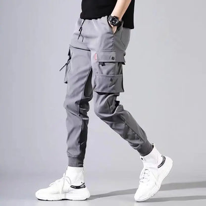 Men Cargo Tactical Pants Work Combat Multi-pockets Casual Training Trousers Overalls Clothing Joggers Hiking Mens Cargo Pant 1PC