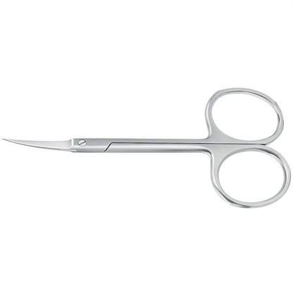 Professional Manicure Scissors Stainless Steel Cuticle Precision Beauty Grooming for Nail Facial Hair Eyebrow Eyelash Nose Hair