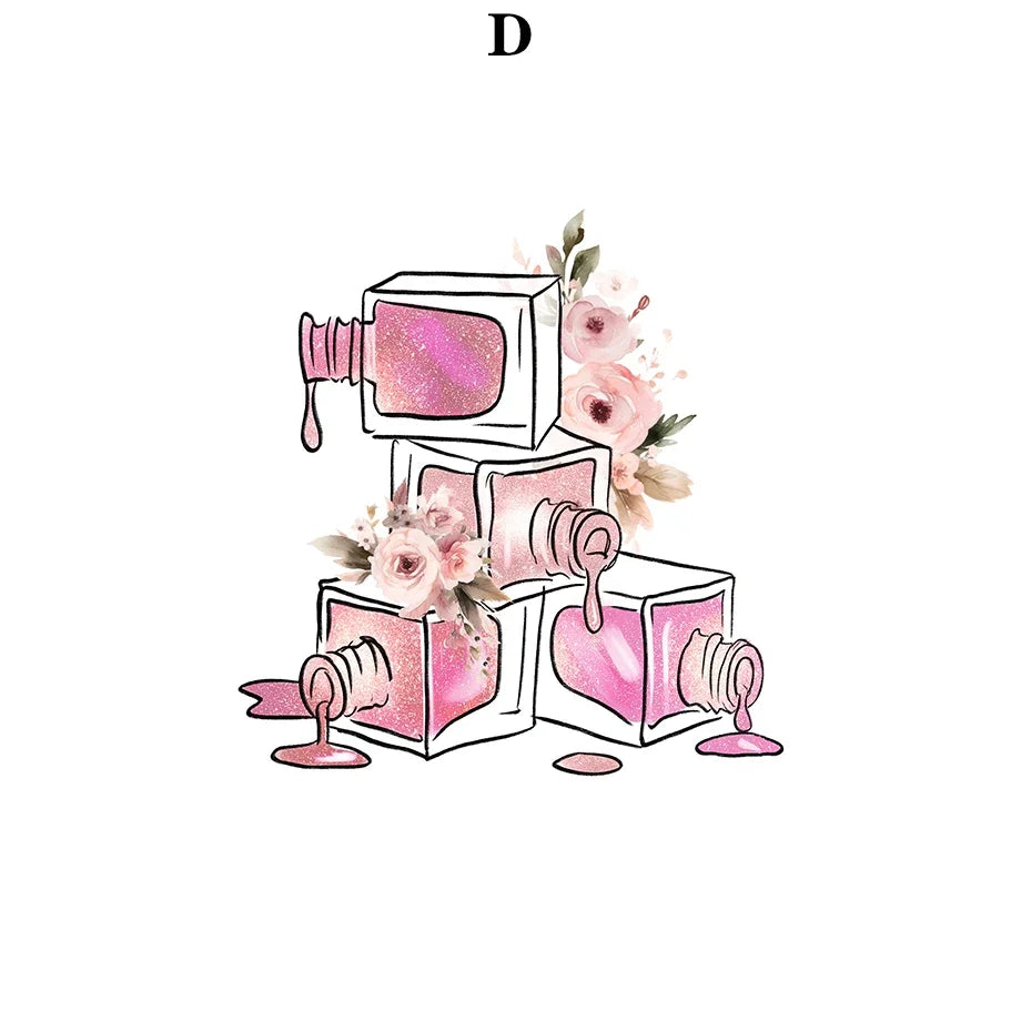 Beauty Salon Sign Manicure Poster Print Manicurist Gifts Nail Studio Wall Art Canvas Nordic Home Living Room Decor