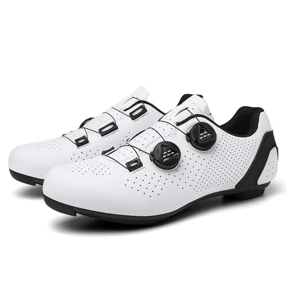 New Men's Cycling Sneakers, Unisex Road Cycling Shoes, Nonslip Mountain Bike Shoes, Racing, Outdoor, Women's Mountain Bike Shoes