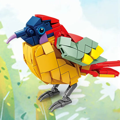 3D Cartoon Animal Set Building Blocks - 3D Lifelike,  for Desk Decoration & Gift - giving, Educational Building Blocks for Kids