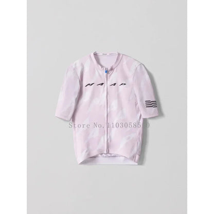 2025 Men Cycling Jersey Men MTB Road Bicycle Shirt Pro Team Short Sleeve Bike Clothes Mountain Bicycle Clothing  Downhill Jersey