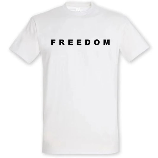 Freedom Charlie Kirk T-shirt Cotton Loose Casual Unisex T-shirt Unisex Street Trend American Fashion Women's men's T-shirt