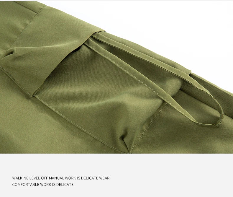 Women Cargo Pants Fashion Loose Comfortable Breathable Lightweight Multiple Pockets Cargo Long Pants Fitness Running Casual Pan