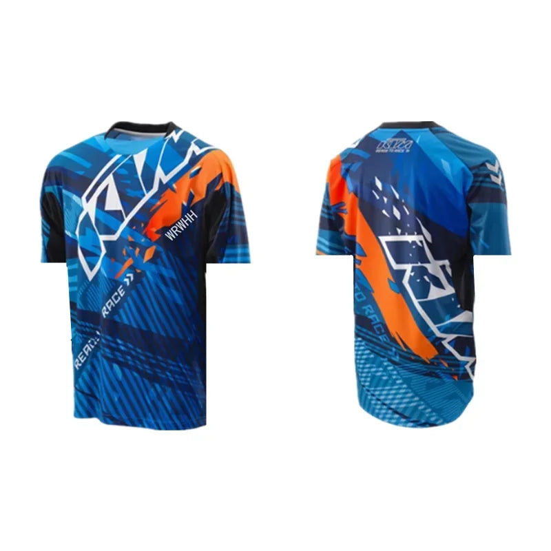 2025 Camiseta De Para Hombre  Corta Para Bicicleta Montaña Carretera Ropa Verano Exteriores Ciclismo Maillot Spexcel Wrwhh Ktm