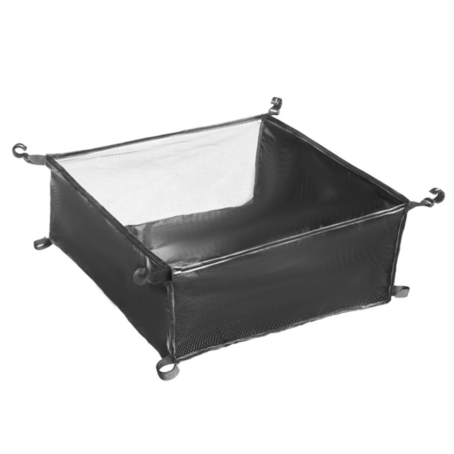 Camping Table Hanging Net Mesh Basket Organizer Rack Bag Net Bag Under Table Storage Bag For Outdoors Picnic Cookware