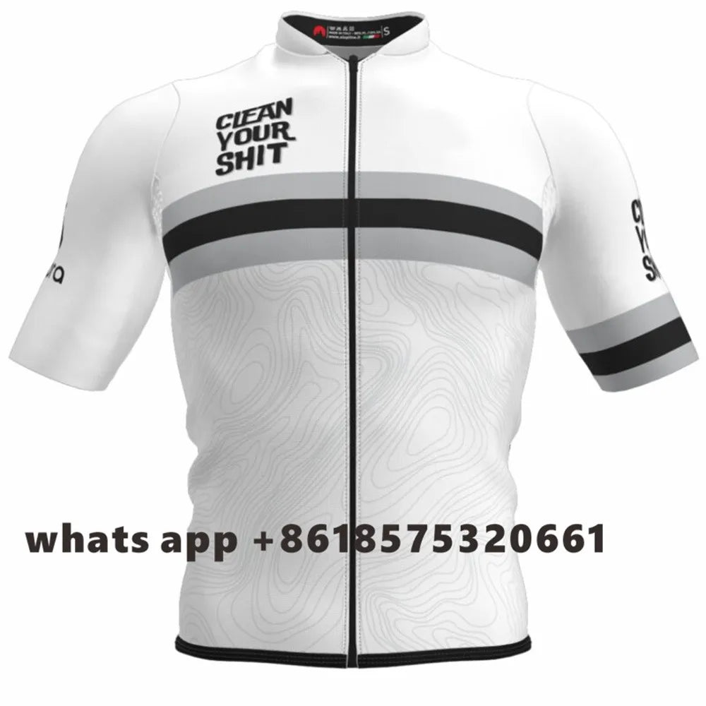Slopline 2022 New No War Peace Summer Men Cycling Jersey Maillot Ciclismo Bicycle Clothing Short Sleeve Quick Dry Cycling Jersey