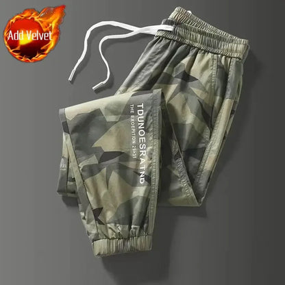 Men's Cargo Pants Work Wear Camo Camouflage Male Trousers Grey Black Baggy Designer Long Slacks Street Oversize Aesthetic New In
