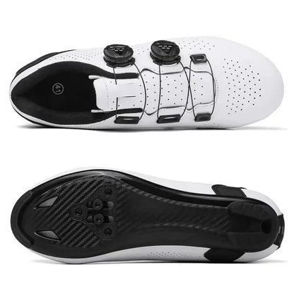 New Men's Cycling Sneakers, Unisex Road Cycling Shoes, Nonslip Mountain Bike Shoes, Racing, Outdoor, Women's Mountain Bike Shoes