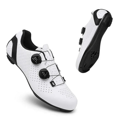 New Men's Cycling Sneakers, Unisex Road Cycling Shoes, Nonslip Mountain Bike Shoes, Racing, Outdoor, Women's Mountain Bike Shoes