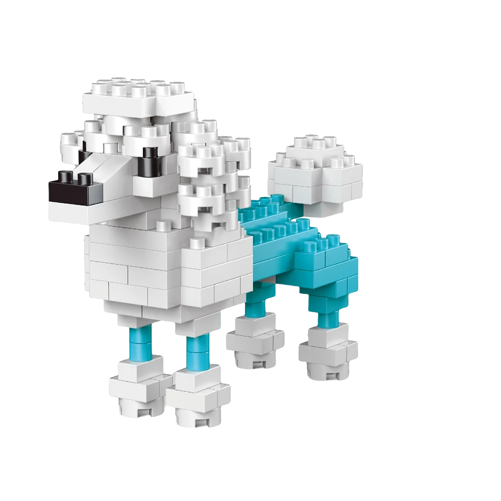 Mini Dachshund Dog Building Blocks Toy for Adults and Kids: Detailed and Lifelike Design,  Fun and Educational Construction Set