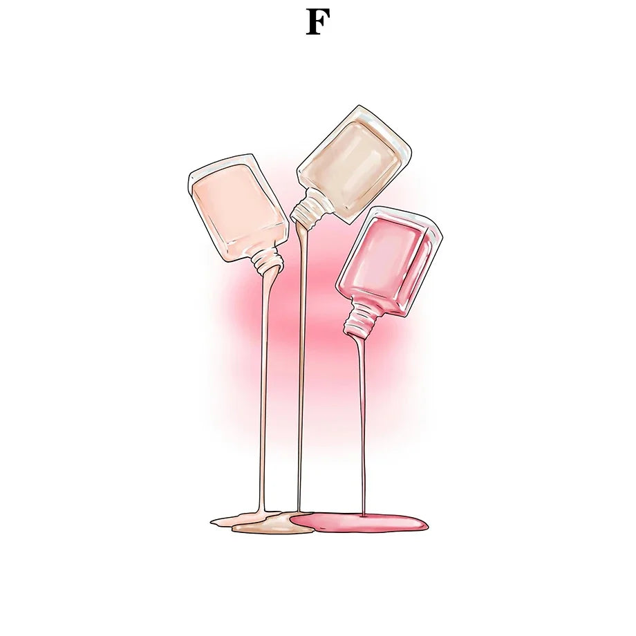 Beauty Salon Sign Manicure Poster Print Manicurist Gifts Nail Studio Wall Art Canvas Nordic Home Living Room Decor