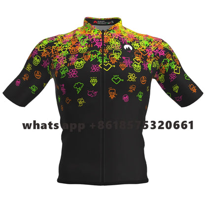 Slopline 2022 New No War Peace Summer Men Cycling Jersey Maillot Ciclismo Bicycle Clothing Short Sleeve Quick Dry Cycling Jersey