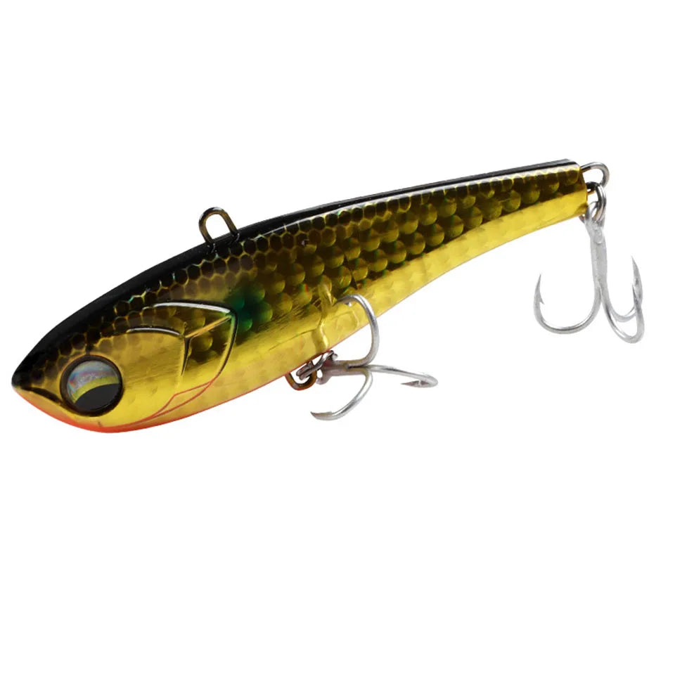 WALK FISH 1Pcs 79/90mm 16/34g Winter Bait Long Casting Hard Vibration Ice Fish Bass Artificial Bait Luya Bionic lure Fresh water