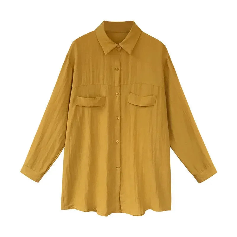 Blusas White Shirt Woman Long Sleeve Korean Fashion Women's Blouse Chemise Femme Elegant Clothes  Aesthetic Collared Tops