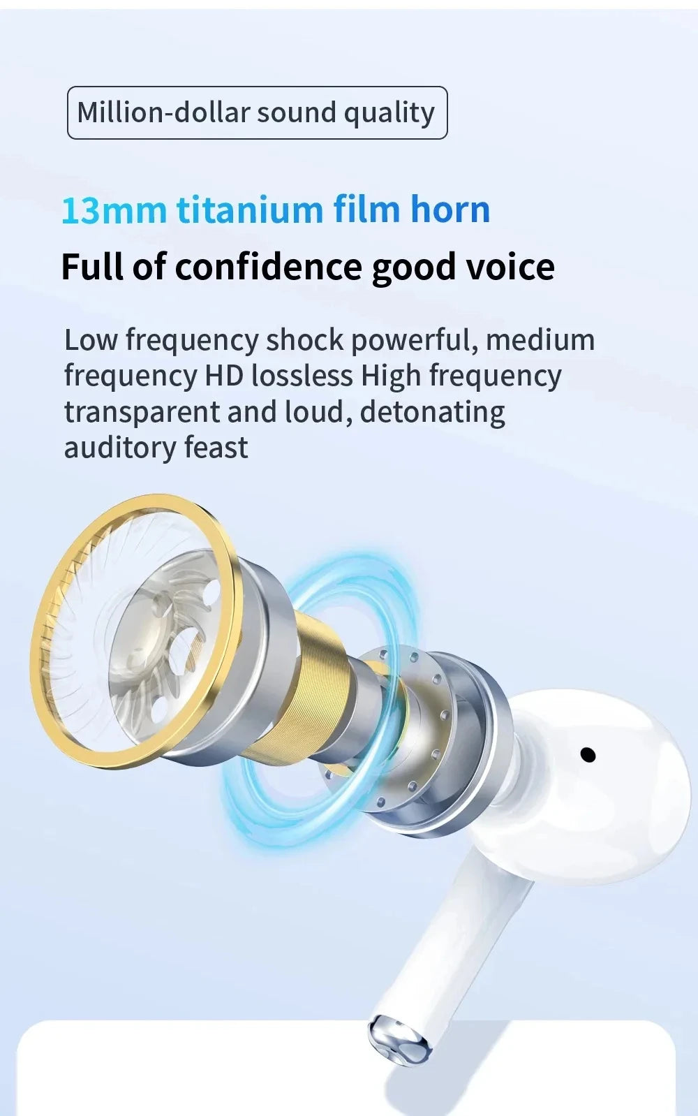 Air Pro 5 TWS Max Wireless Bluetooth Earphones Headphones HiFi Sound Low Latency Noise Reduction Earbuds for IPhone Android