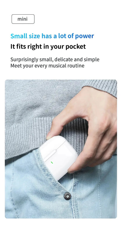 Air Pro 5 TWS Max Wireless Bluetooth Earphones Headphones HiFi Sound Low Latency Noise Reduction Earbuds for IPhone Android