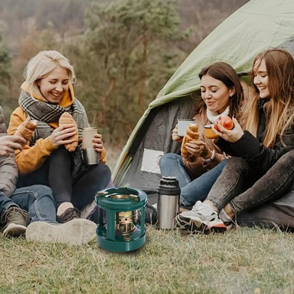 Kerosene Stove Iron Cooking Stove Core Portable Mini Camping Stove 8 Wicks Multipurpose Camping Equipment for Picnic Hiking Tool