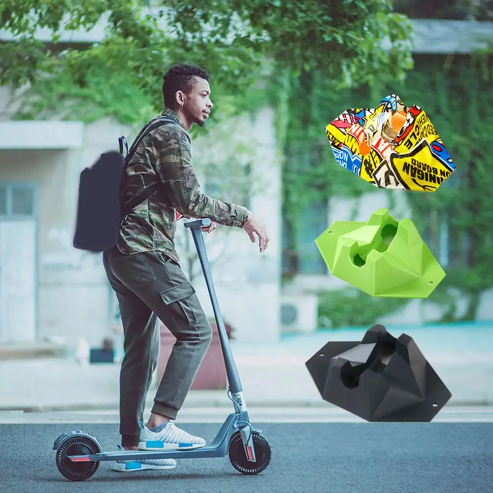 Scooter Stand Parking Support Kick Scooter Holder Anti-Slip Scooter Rack Floor Storage Accessories